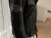 Odinė motociklininko Harley Davidson striukė XL - nuotraukos Nr. 3