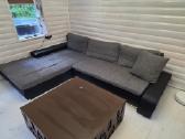 Kampinė sofa-lova su patalynės dėže - nuotraukos Nr. 2