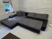 Kampinė sofa-lova su patalynės dėže - nuotraukos Nr. 3