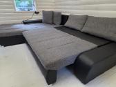 Kampinė sofa-lova su patalynės dėže - nuotraukos Nr. 5