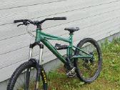 Freeride/enduro full suspension dviratis