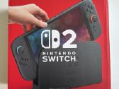 Nintendo Switch 2 256gb + dėklas + plėvelė