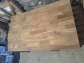 Masyvo medienos kavos stalas Loft / Industrial - nuotraukos Nr. 6