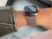 Apple Watch Gold Milanese Loop M/l