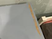 Ikea stalas su 2 mėlynom kojom lentynom - nuotraukos Nr. 3
