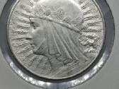Lenkija sidabras 1932 10zl sidabras Jadvyga - nuotraukos Nr. 5