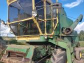 John deere -970 su siaudu smulkintuvu