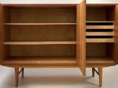Mid Century tikmedžio komoda - nuotraukos Nr. 11