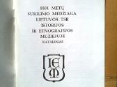 1831 metu sukilimo eksponatu katalogas - nuotraukos Nr. 2