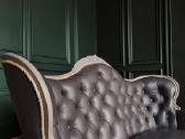 Tobula odinė antikvarinė sofa - nuotraukos Nr. 3
