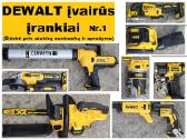 Dewalt įvairūs įrankiai 12 modelių