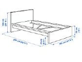 Ikea viengulė lova - nuotraukos Nr. 3