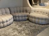Parduodama trijų dalių Boubble boucle aud sofa - nuotraukos Nr. 2