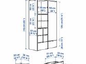 Ikea Visthus spinta (Labai gera būklė, be defektų) - nuotraukos Nr. 4