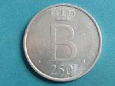 Belgija 250 frankų 1976. Baudouin - nuotraukos Nr. 2