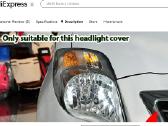 Toyota Yaris žibintų stiklai - nuotraukos Nr. 4