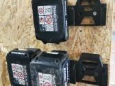 Makita įrankių akumuliatorių sieniniai laikikliai - nuotraukos Nr. 7