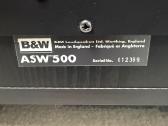 Bowers & Wilkins Swa500 (Made in England) - nuotraukos Nr. 6