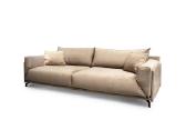 Parduodama veliūrinė sofa su pufu. - nuotraukos Nr. 4