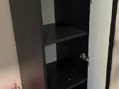 Parduodama kompaktiška spintelė su lentynomis. - nuotraukos Nr. 2