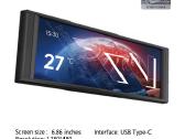 LCD monitorius 6.86 inches