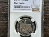 Vokietija 3 Markes 1929 Waldeck Ngc Pf62 Cameo