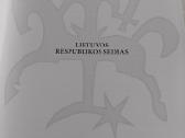 Lietuvos Respublikos Seimas - nuotraukos Nr. 2
