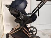 Cybex Priam V4 3in1 vežimėlis rose gold - nuotraukos Nr. 4