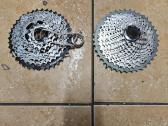 Shimano deore XT kasete ir galinis begiu permeteja - nuotraukos Nr. 5