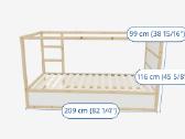 Vaikiska ikea lova - nuotraukos Nr. 4