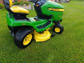 John Deere X304 Visi 4 vairuojami ratai - nuotraukos Nr. 6