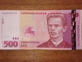 Lietuvos 500 litu banknotas