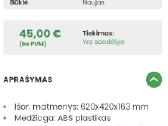 Dėžės ir transportavimo ratukai - nuotraukos Nr. 2