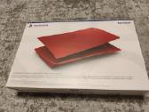 Playstation 5 cover plates volcanic red