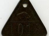 1930 šuns žetonas - nuotraukos Nr. 3
