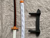 Demon slayer anime rengoku kyojuro mini katana - nuotraukos Nr. 2