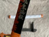 Demon slayer anime rengoku kyojuro mini katana - nuotraukos Nr. 4