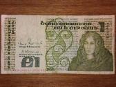 Airijos 1 £ banknotas