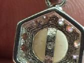 Elegantiškas Art Deco stiliaus vėrinys su perlu - nuotraukos Nr. 9