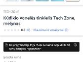 Kūdikio vonelės tinklelis Tech Zone - nuotraukos Nr. 9