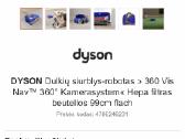 Dulkių siurblys - robotas Dyson Rb03 360 Vis Nav. - nuotraukos Nr. 4