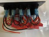 Valdymo skydelis 12v 24v su 5 jungikliais - nuotraukos Nr. 4