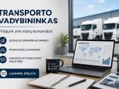 Ieškome Transporto Vadybininko (-ės)