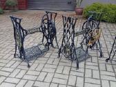 Senovinės atrestauruotos gražios siuvimo kojos - nuotraukos Nr. 2