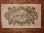 Vokietijos 2 reichsmark banknotas - nuotraukos Nr. 2