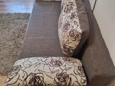 Pilka/ruda Sofa Išskleidžiama - nuotraukos Nr. 3