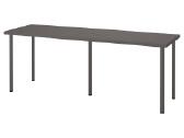 Pilkas rašomasis stalas/desk Ikea Lagkapten 200x60
