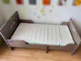 Keičiamo ilgio vaikiška lova Ikea Sundvik