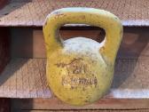 24kg gira ir hanteliai