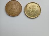 Kanados 1 dolerio monetos